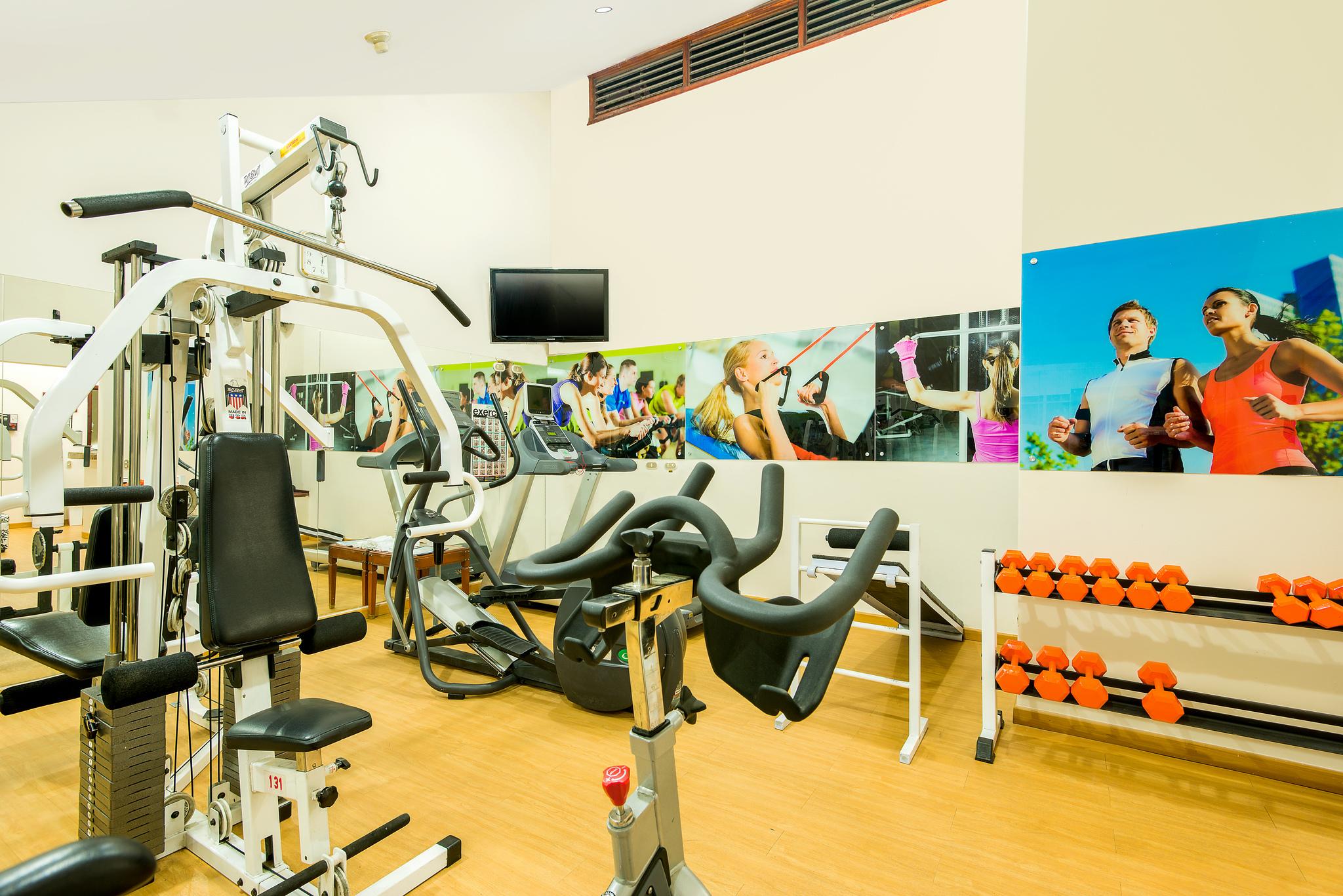 Hotel Dann Carlton Bogotá Dış mekan fotoğraf The gym at the hotel